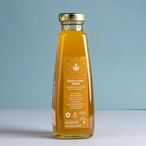 Premium Strained Honey Bottle
